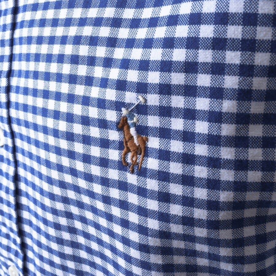 Ralph Lauren Gingham Long Sleeve Shirt Blue | Mainline